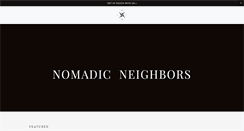 Desktop Screenshot of nomadicneighbors.com