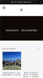 Mobile Screenshot of nomadicneighbors.com