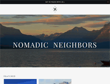 Tablet Screenshot of nomadicneighbors.com